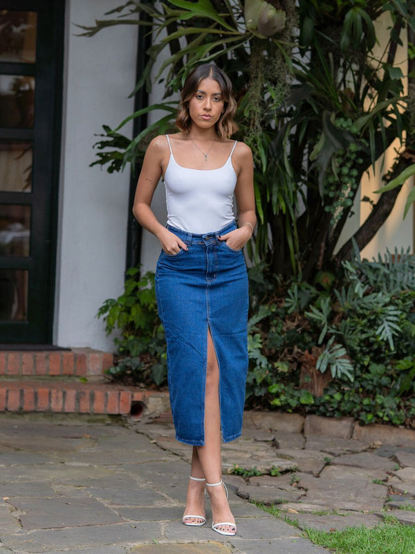 Falda Midi Comfort Medio